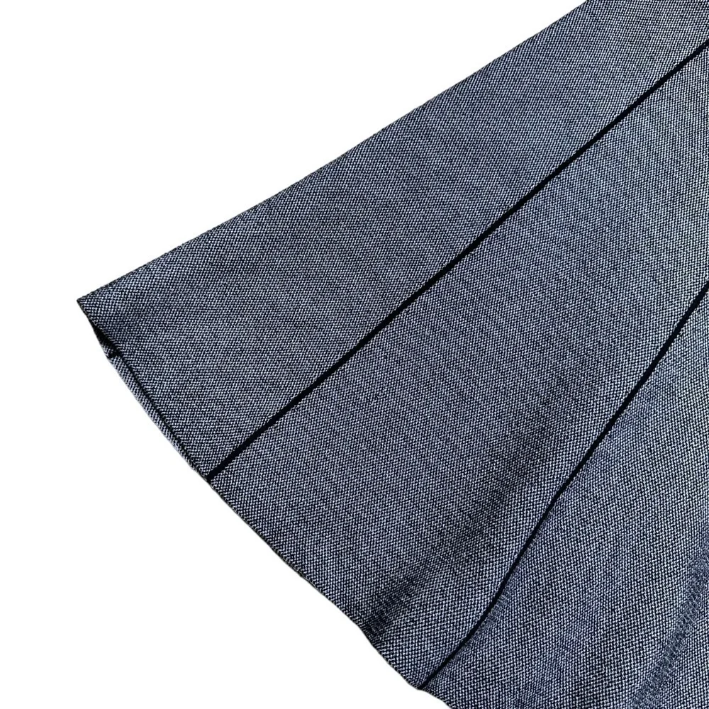 Zara Basic Dark Grey A-Line High Waisted Mini Skirt US S